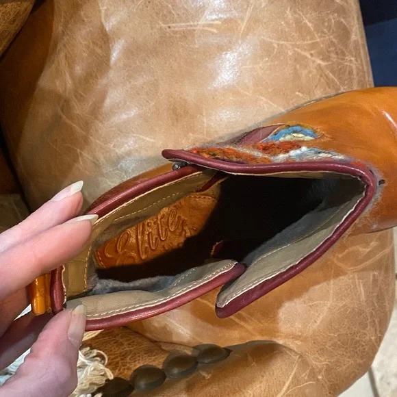 100% Leather Ankle Boots - Picture 4 of 5